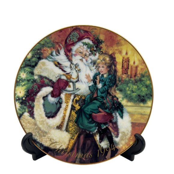 1994 Avon Christmas Plate The Wonder of Christmas Don Sheffler 8.25" - Picture 1 of 7